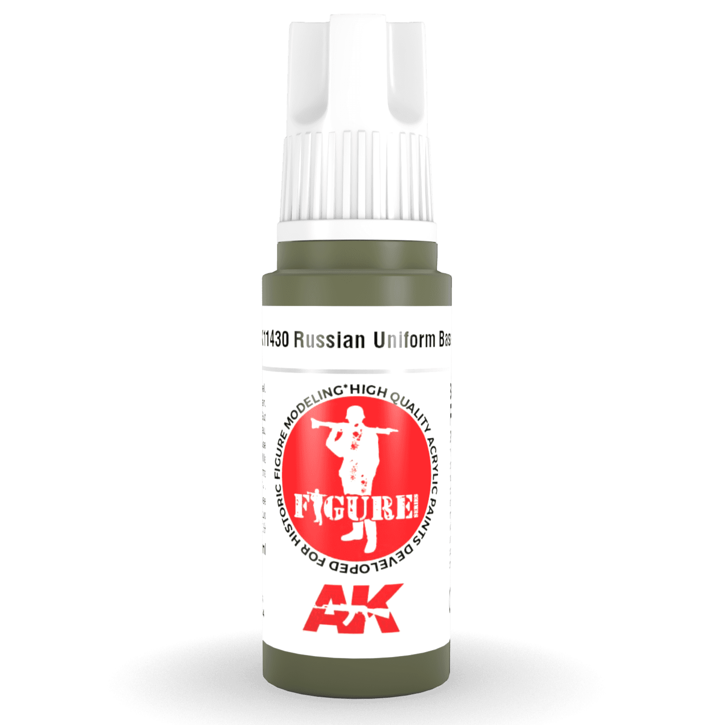 AK Interactive 3rd Gen Acrylic - Russian Uniform Base 17ml AK11430 - Loaded Dice