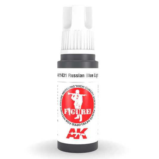 AK Interactive 3rd Gen Acrylic - Russian Blue Lights 17ml AK11431 - Loaded Dice