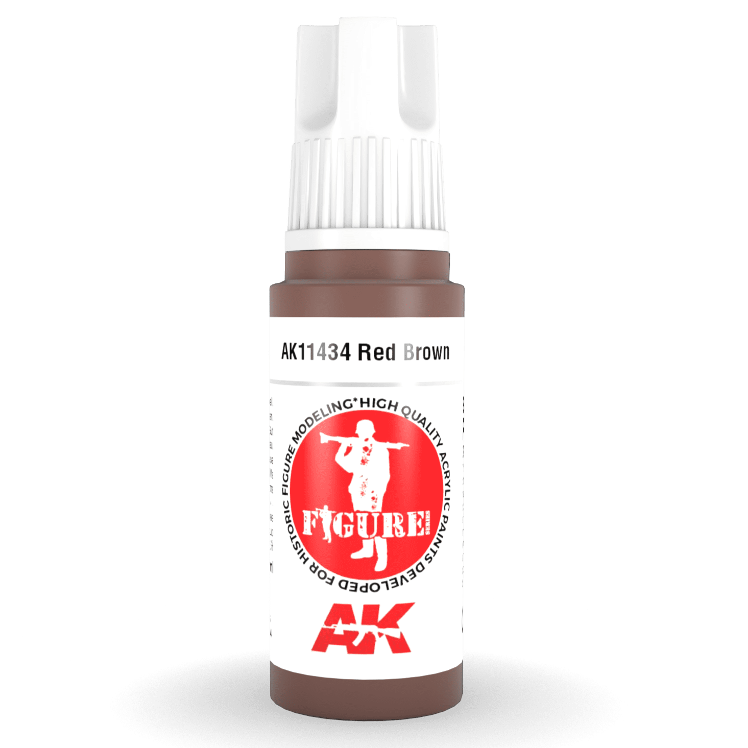 3rd Gen Acrylic - Red Brown 17ml - Loaded Dice