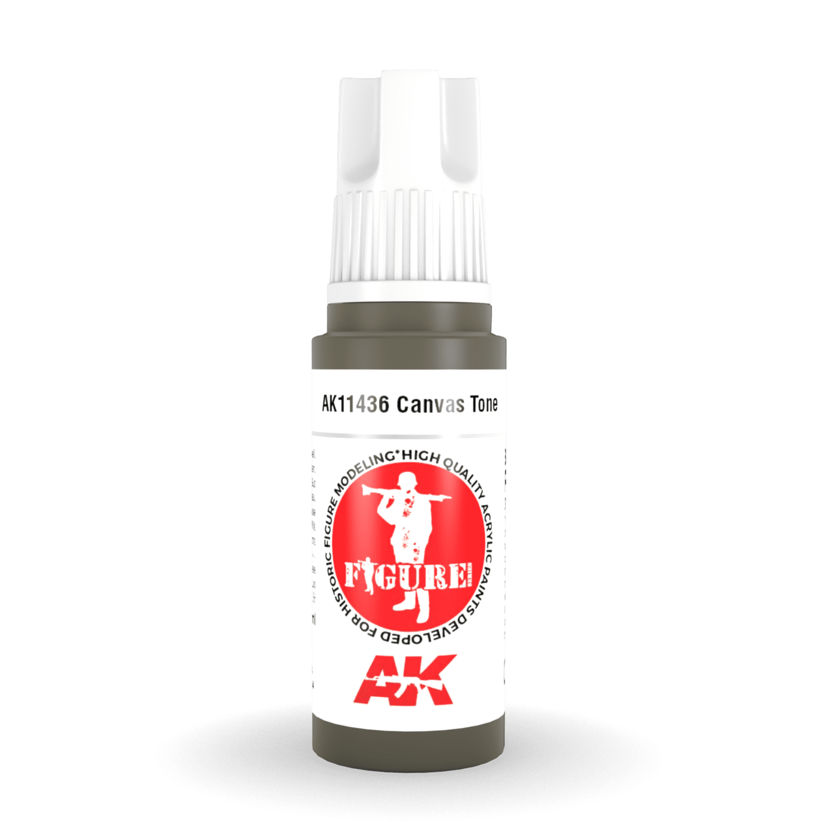 AK Interactive 3rd Gen Acrylic - Canvas Tone 17ml AK11436 - Loaded Dice
