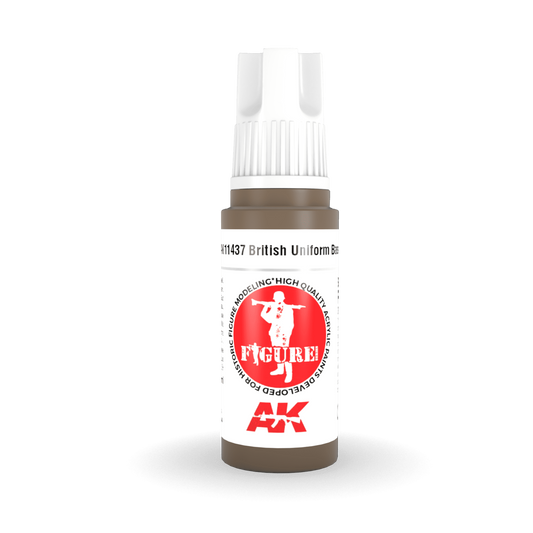 AK Interactive 3rd Gen Acrylic - British Uniform Base 17ml AK11437 - Loaded Dice