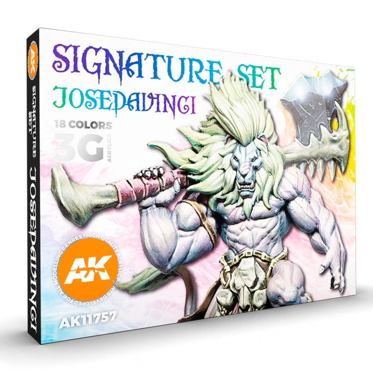 AK Interactive Acrylic Paint Signature Set - Josedavinci - Loaded Dice