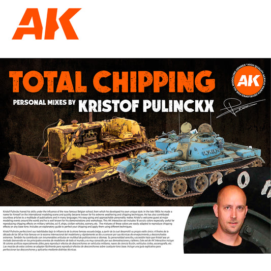 AK Interactive Signature Set - Total Chipping by Kristof Pulinckx AK11767 - Loaded Dice