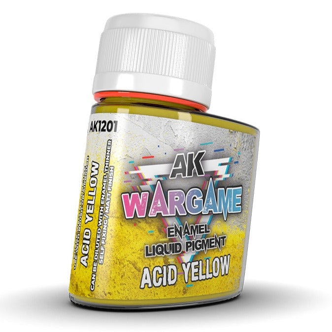 Acid Yellow - Enamel Liquid Pigment - Loaded Dice