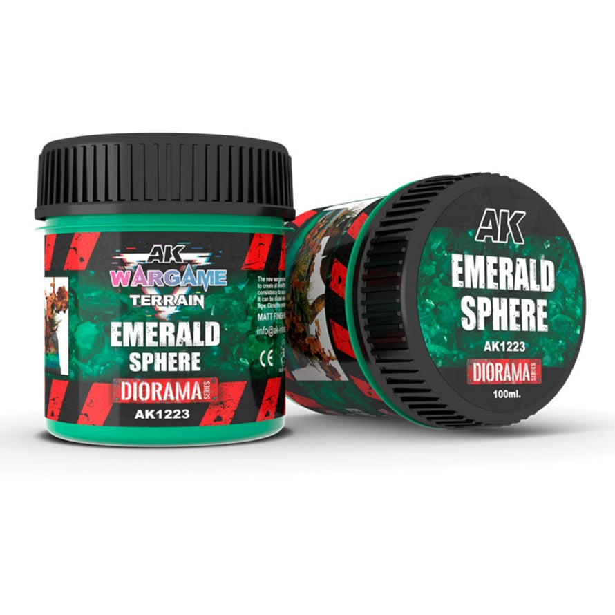 Emerald Sphere - Wargame Terrains - 100ml - Loaded Dice
