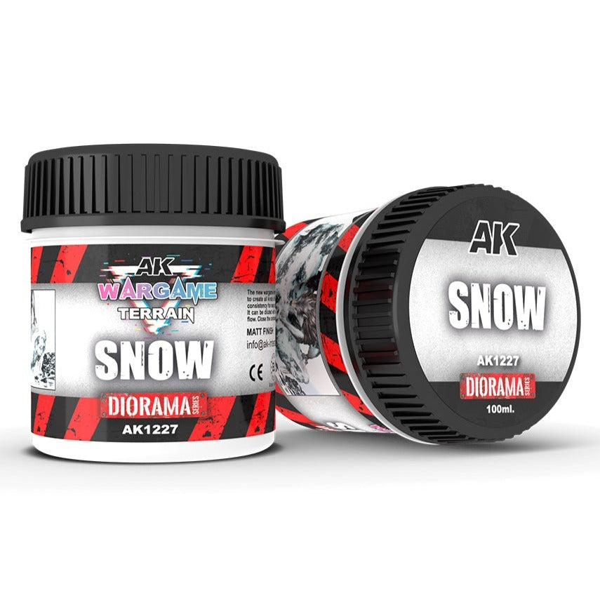 AK Interactive Snow - Wargame Terrains - 100ml AK1227 - Loaded Dice
