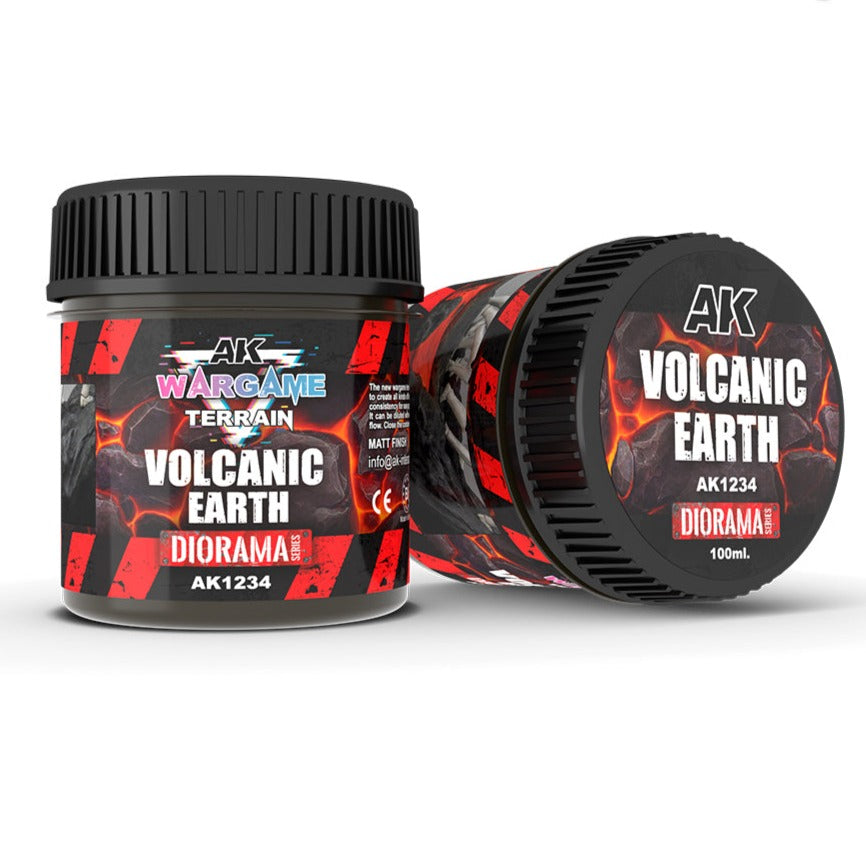 AK Interactive Volcanic Earth - Wargame Terrains - 100ml AK1234 - Loaded Dice