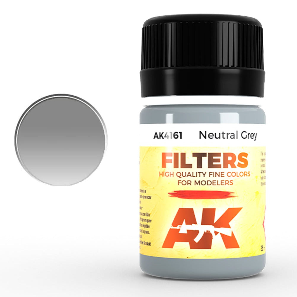 AK Interactive Neutral Grey Filter 35ml AK4161 - Loaded Dice
