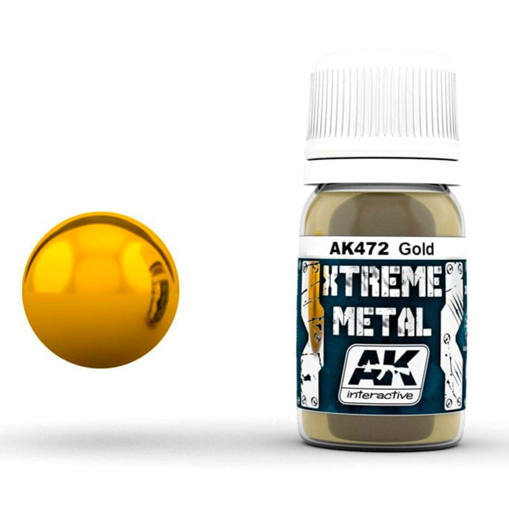 AK Interactive XTREME METAL Gold AK472 - Loaded Dice