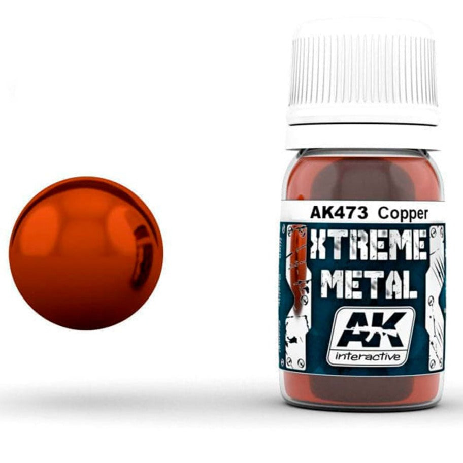 AK Interactive XTREME METAL Copper AK473 - Loaded Dice