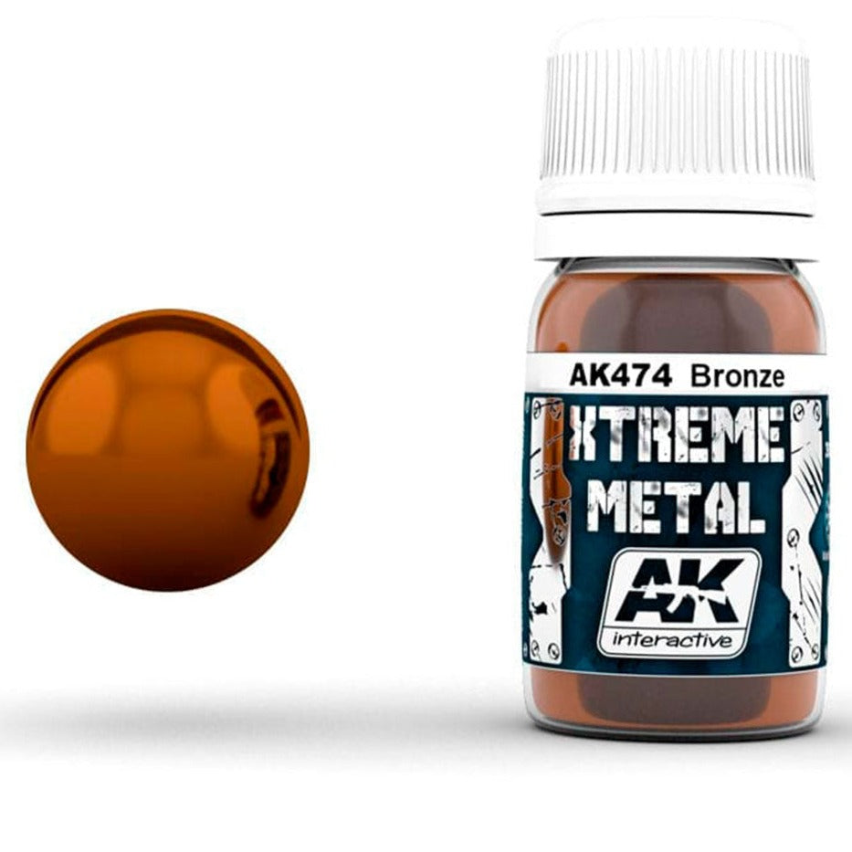 AK Interactive XTREME METAL Bronze AK474 - Loaded Dice