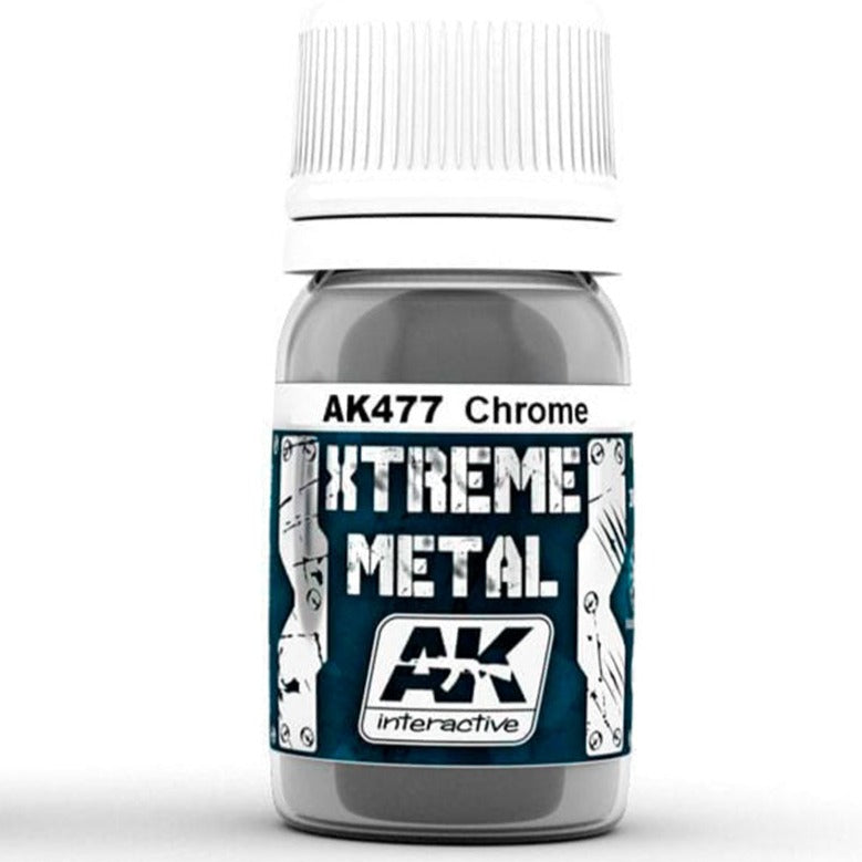 AK Interactive XTREME METAL Chrome AK477 - Loaded Dice