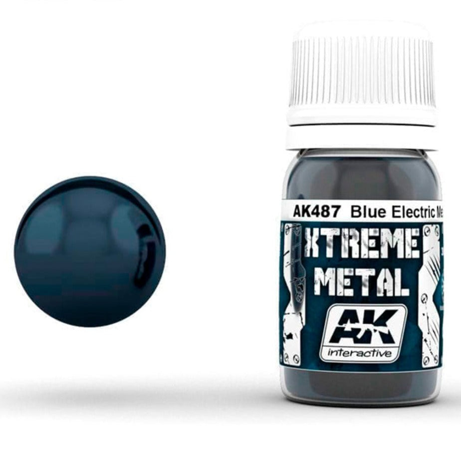 AK Interactive XTREME METAL Metallic Blue - Loaded Dice
