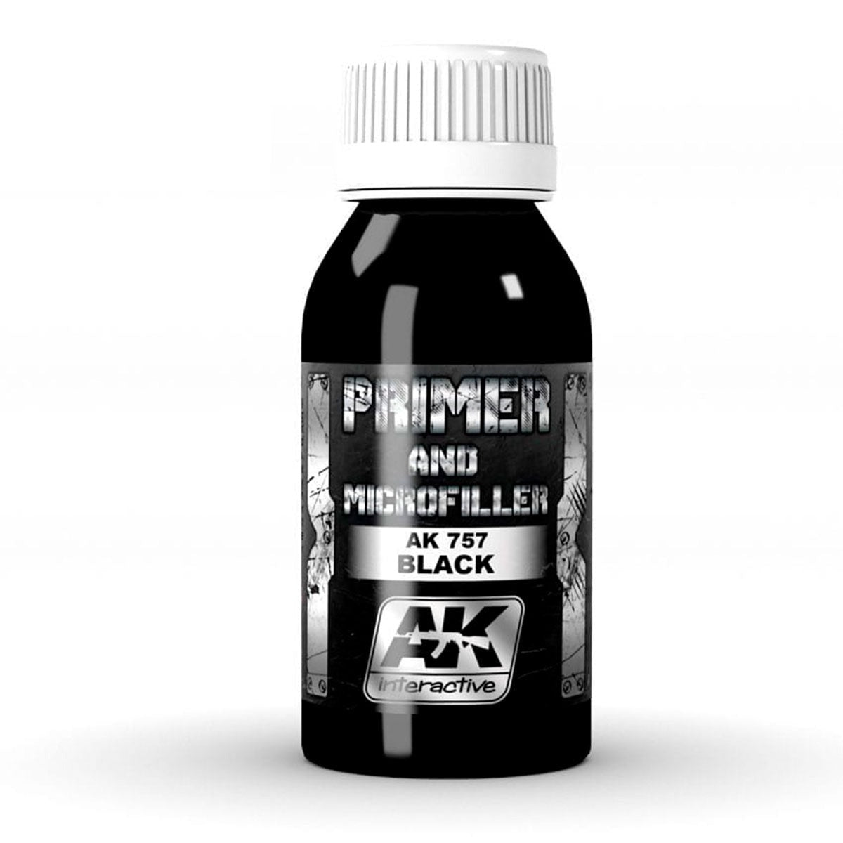 AK Interactive Black Primer & Microfiller 100ml AK757 - Loaded Dice