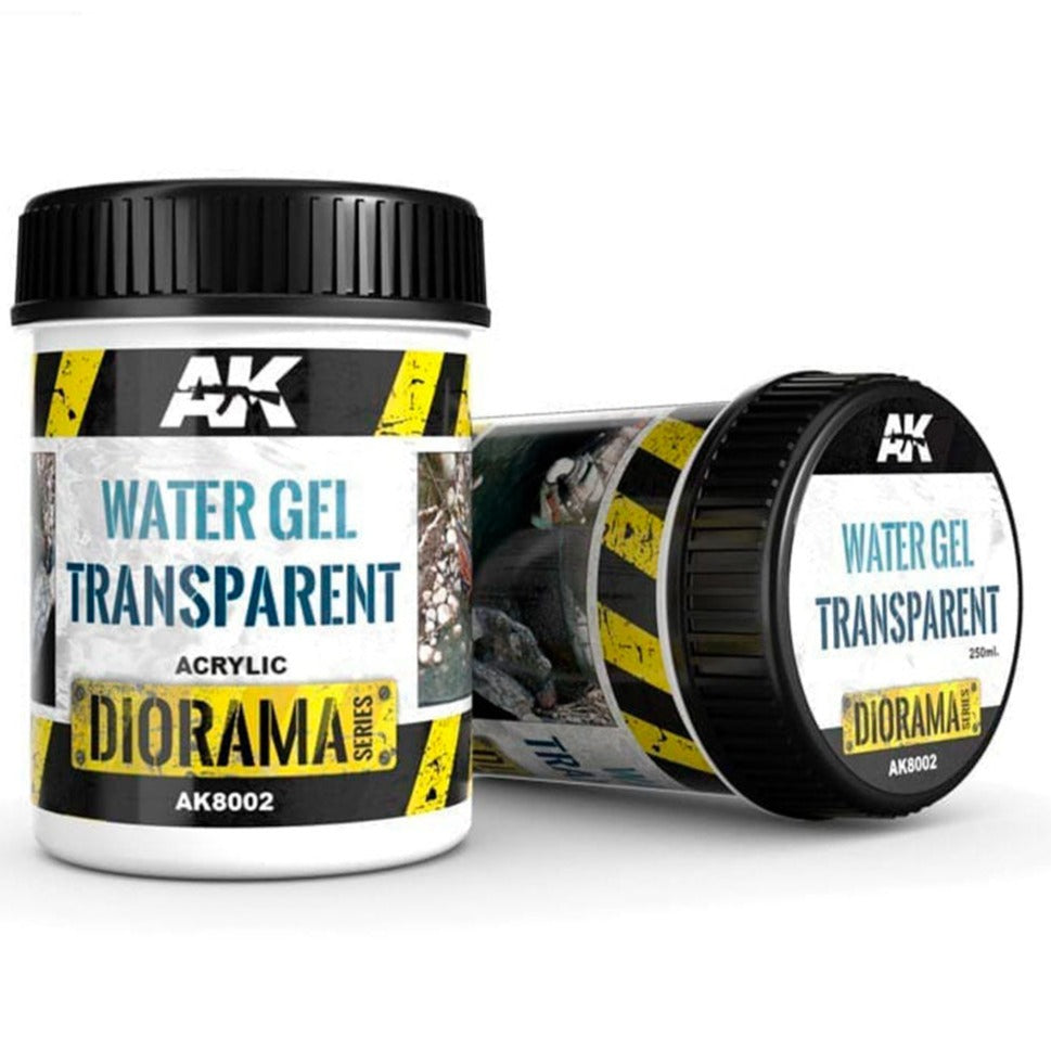 AK Interactive Water Gel Transparent 250ml AK8002 - Loaded Dice