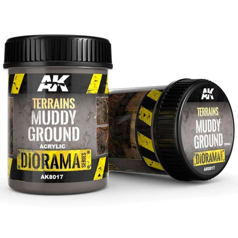 AK Interactive Terrains Muddy Ground 250ml AK8017 - Loaded Dice