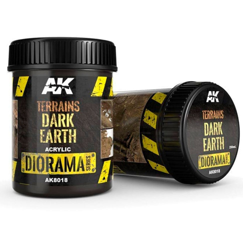 AK Interactive Terrains Dark Earth 250ml AK8018 - Loaded Dice