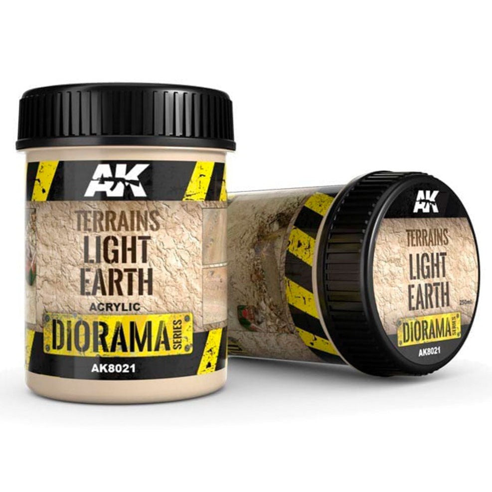AK Interactive Terrains Light Earth 250ml AK8021 - Loaded Dice