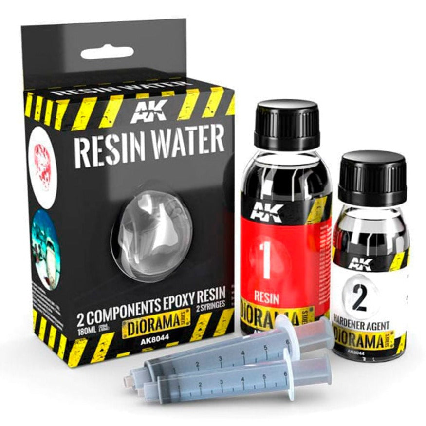 AK Interactive Resin Water Epoxy Resin 180ml AK8044 - Loaded Dice