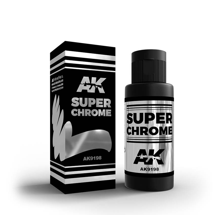 AK Interactive Super Chrome 60ml AK9198 - Loaded Dice