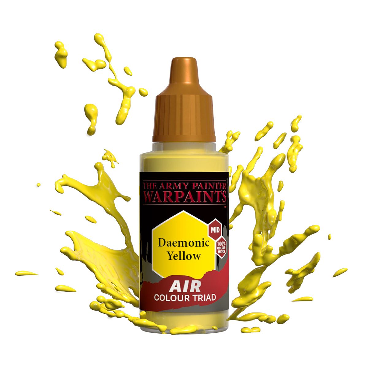 Army Painter Warpaint Air - Daemonic Yellow (18ml) - Loaded Dice