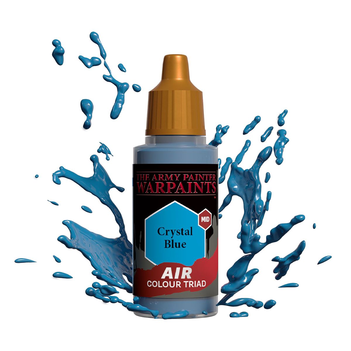 Army Painter Warpaint Air - Crystal Blue (18ml) - Loaded Dice