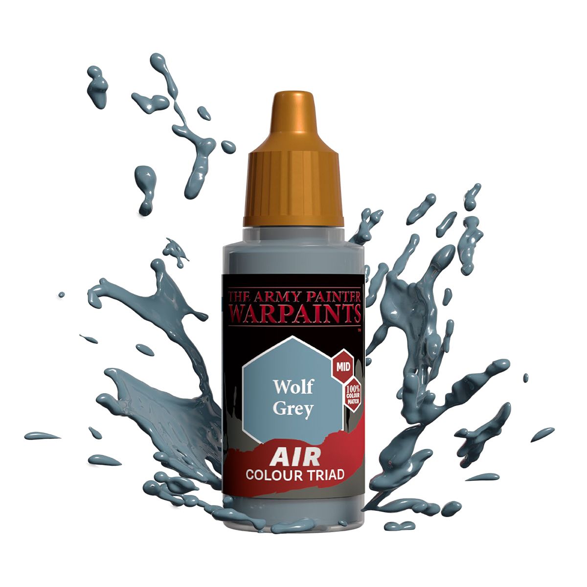 Army Painter Warpaint Air - Wolf Grey (18ml) - Loaded Dice