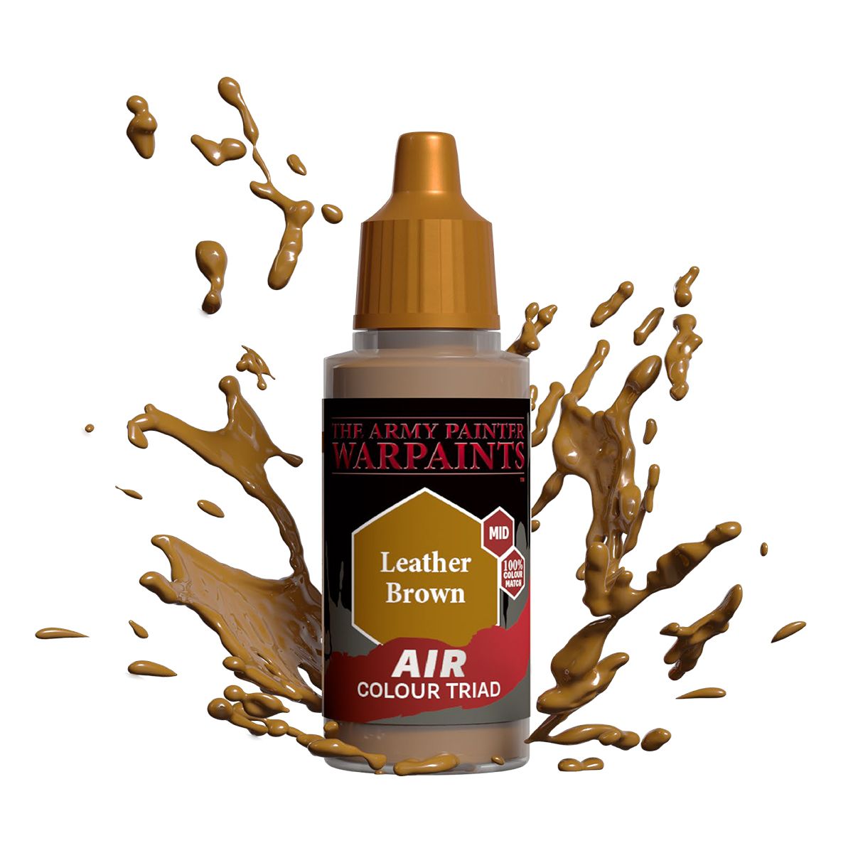 Army Painter Warpaint Air - Leather Brown (18ml) - Loaded Dice