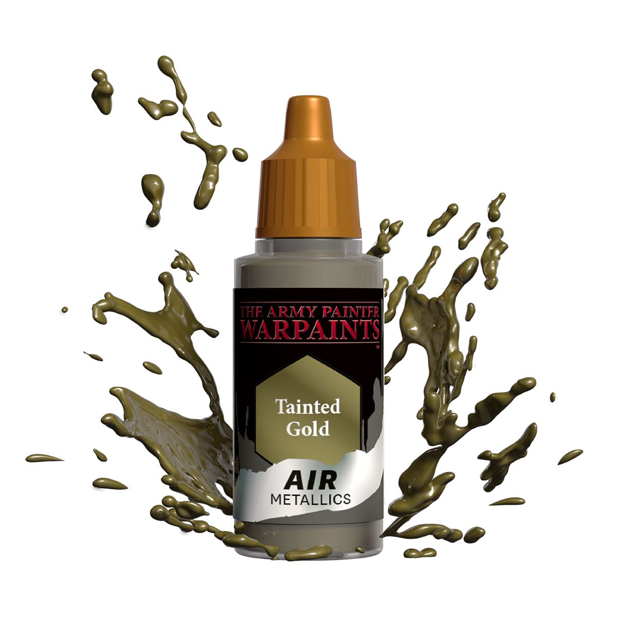 Army Painter Warpaint Air - Tainted Gold (18ml) - Loaded Dice