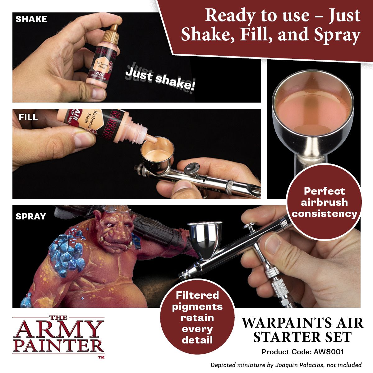 Army Painter Warpaints Air Starter Set - Loaded Dice