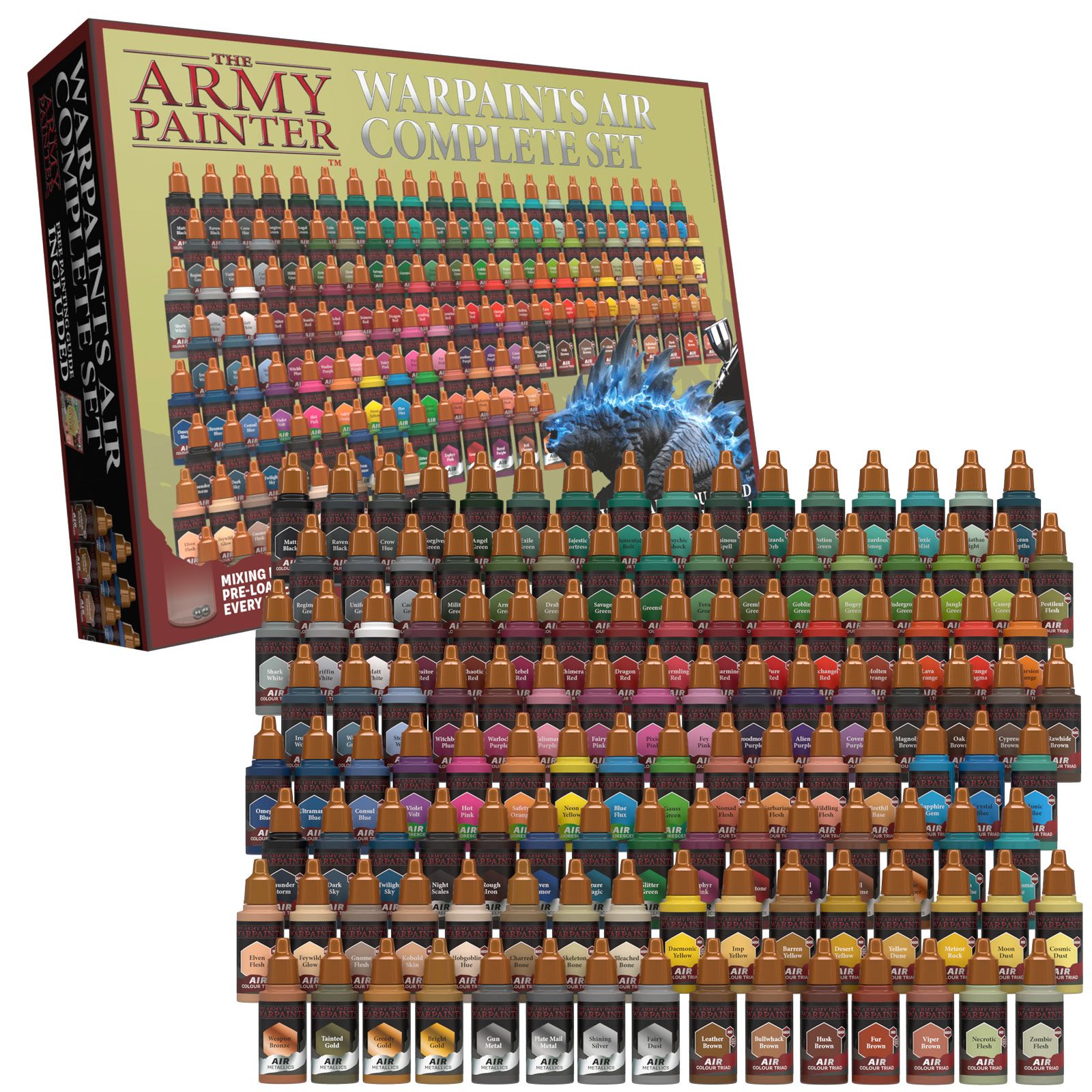 Army Painter Warpaints Air Complete Set - Loaded Dice