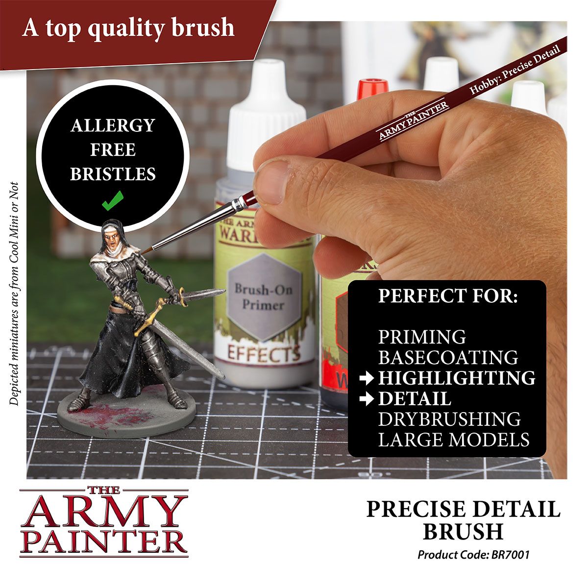Army Painter Hobby Brush - Precise Detail - Loaded Dice