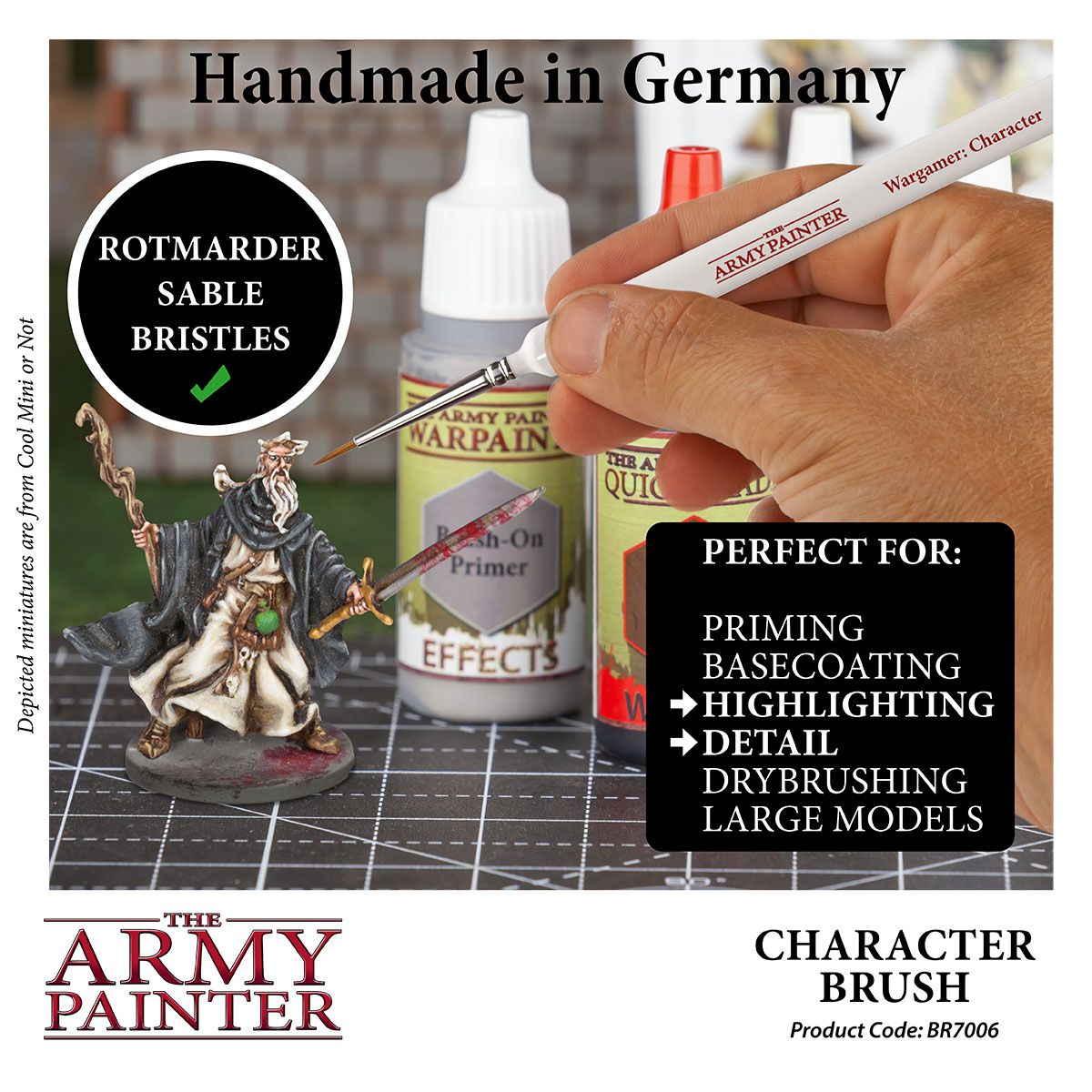 Army Painter Wargamer Brush - Character - Loaded Dice