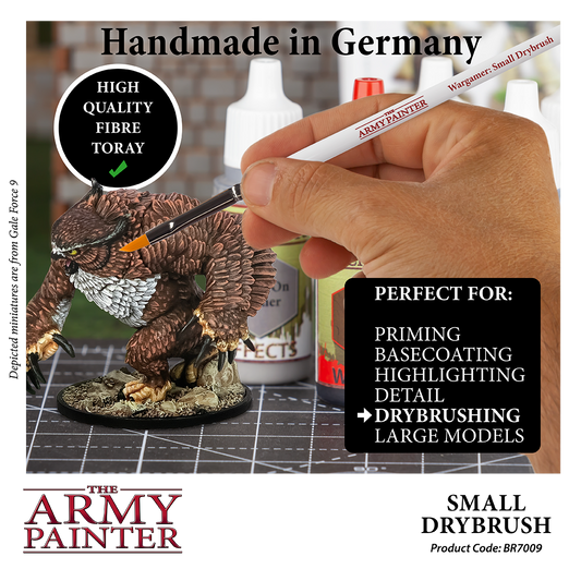Army Painter Wargamer Brush - Small Drybrush - Loaded Dice