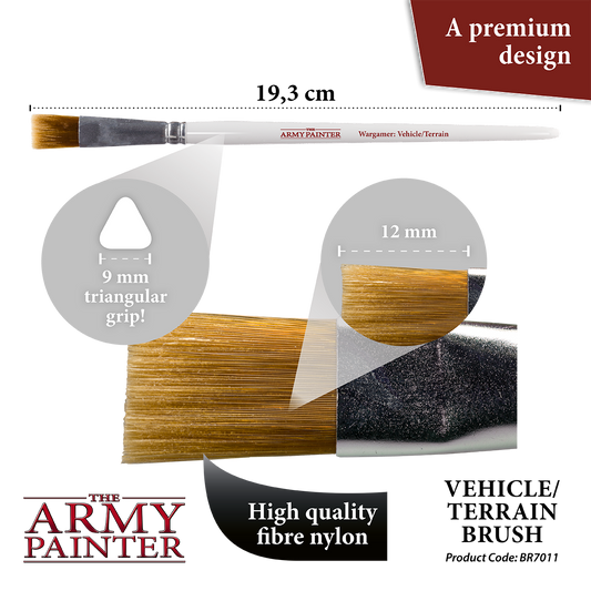 Army Painter Wargamer Brush - Vehicle/Terrain - Loaded Dice