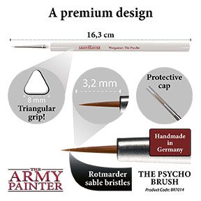 Army Painter Wargamer Brush - The Psycho - Loaded Dice