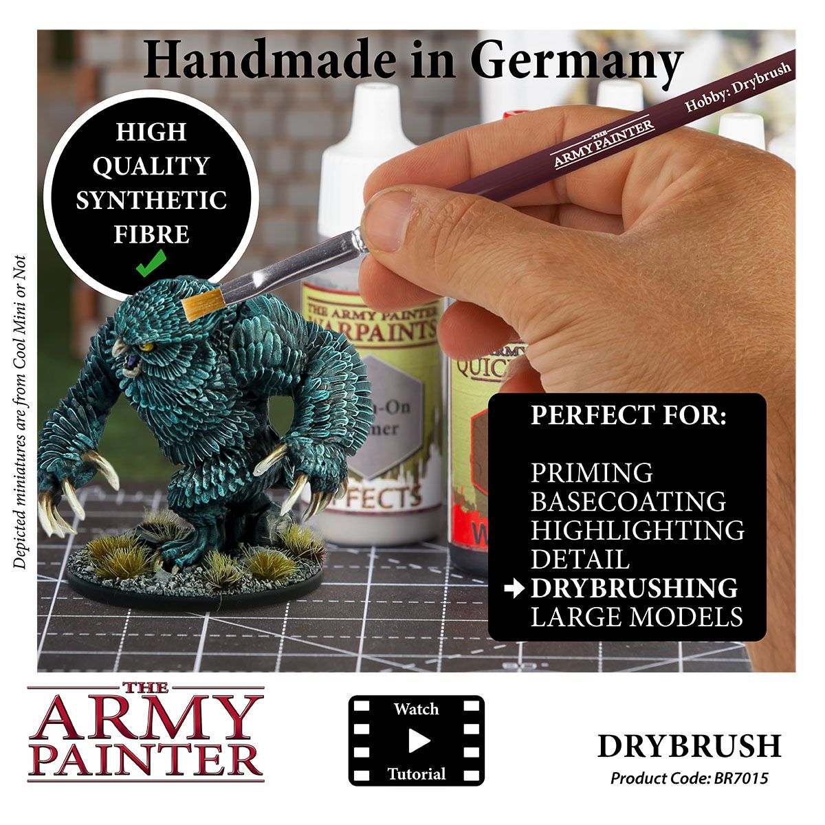 Army Painter Hobby Brush - Drybrush - Loaded Dice