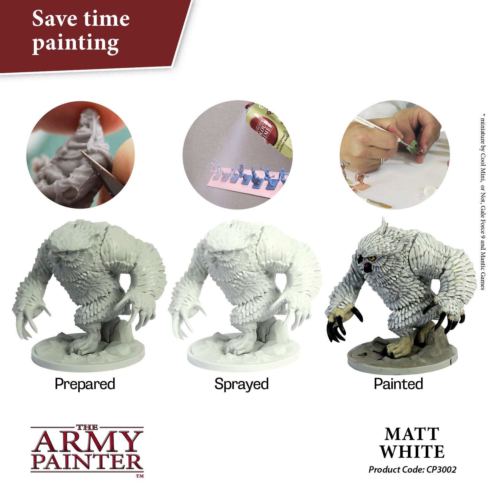 Army Painter Base Primer - Matt White (400ml) - Loaded Dice