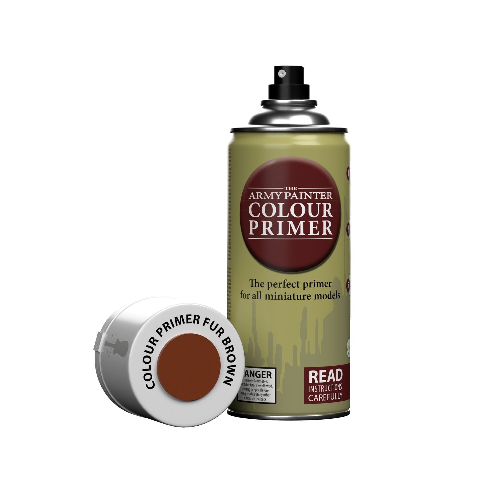 Army Painter Colour Primer - Fur Brown (400ml) - Loaded Dice