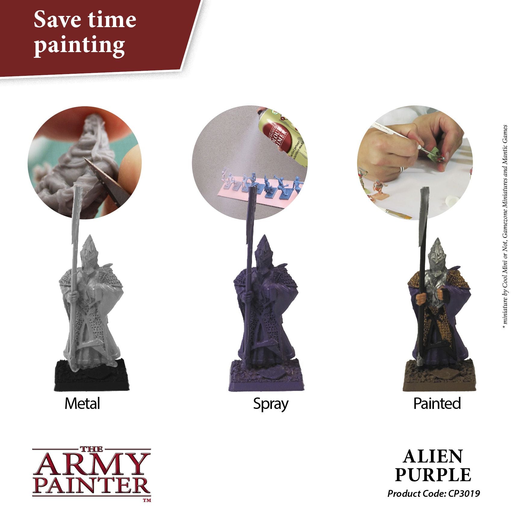 Army Painter Colour Primer - Alien Purple (400ml) - Loaded Dice