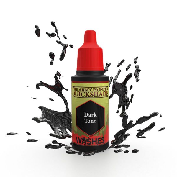 Army Painter Warpaint Quickshade Wash - Dark Tone (18ml) - Loaded Dice