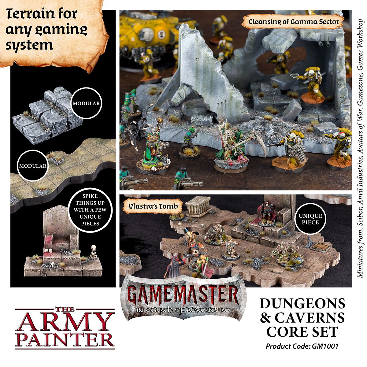 Gamemaster Dungeons & Caverns Core Set - Loaded Dice