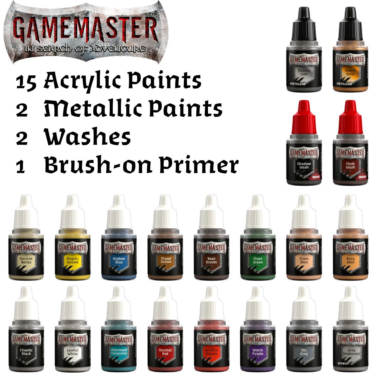 Gamemaster: Character Paint Set - Loaded Dice