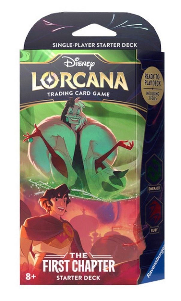 Disney Lorcana First Chapter Trading Card Game Starter Decks - Loaded Dice