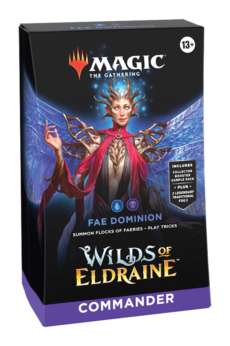 Magic: The Gathering - Wilds of Eldraine Commander Deck - Release Date 8/9/23 - Loaded Dice Barry Vale of Glamorgan CF64 3HD