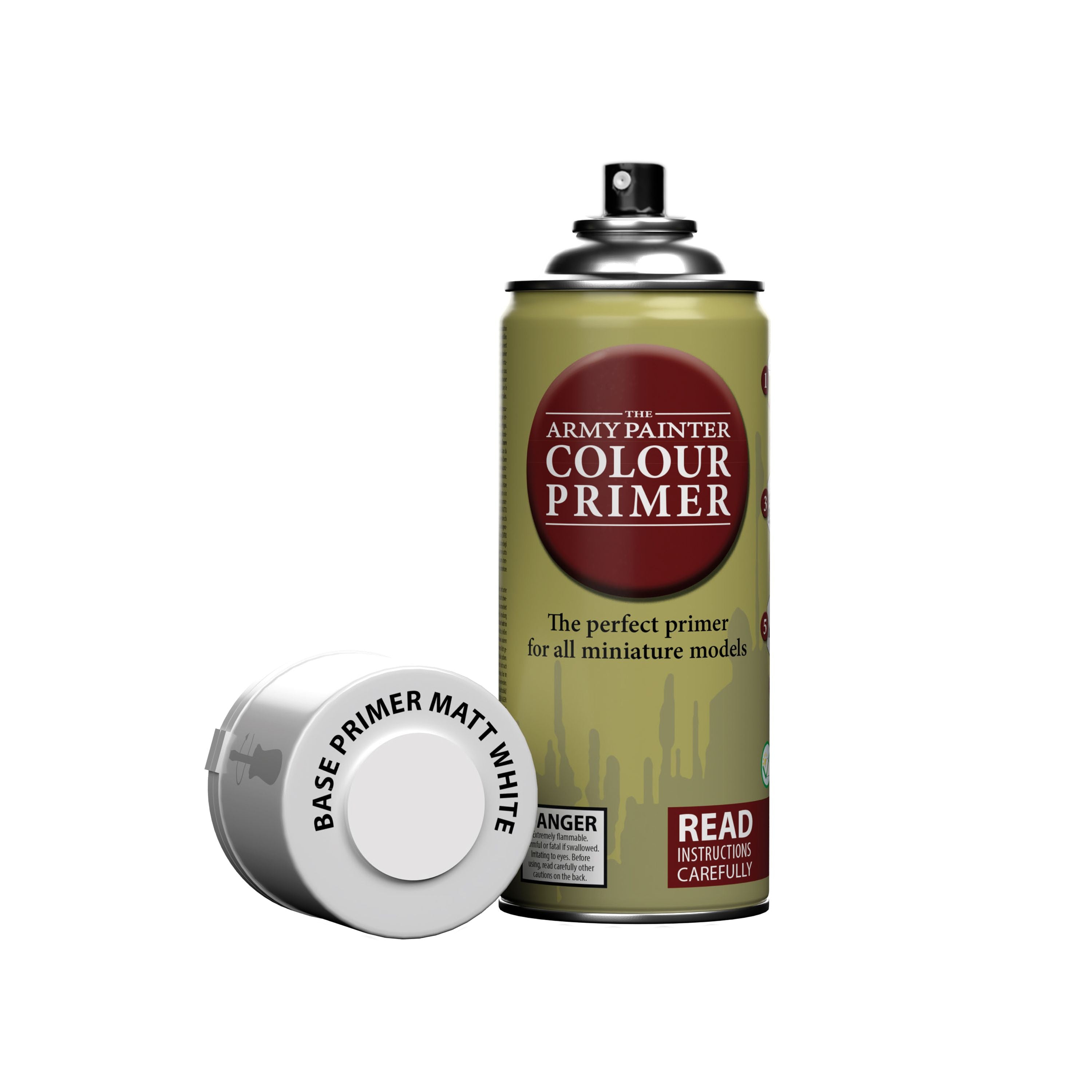 Army Painter Base Primer - Matt White (400ml) - Loaded Dice