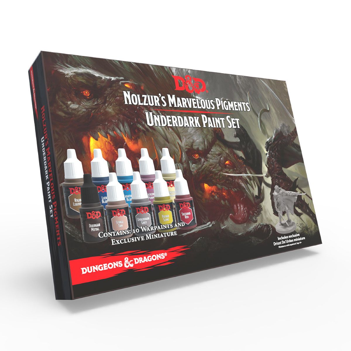 Dungeons & Dragons: Nolzur's Marvelous Pigments Underdark Paint Set - Loaded Dice