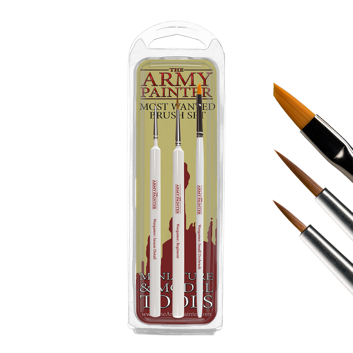 Army Painter Most Wanted Brush Set - Loaded Dice