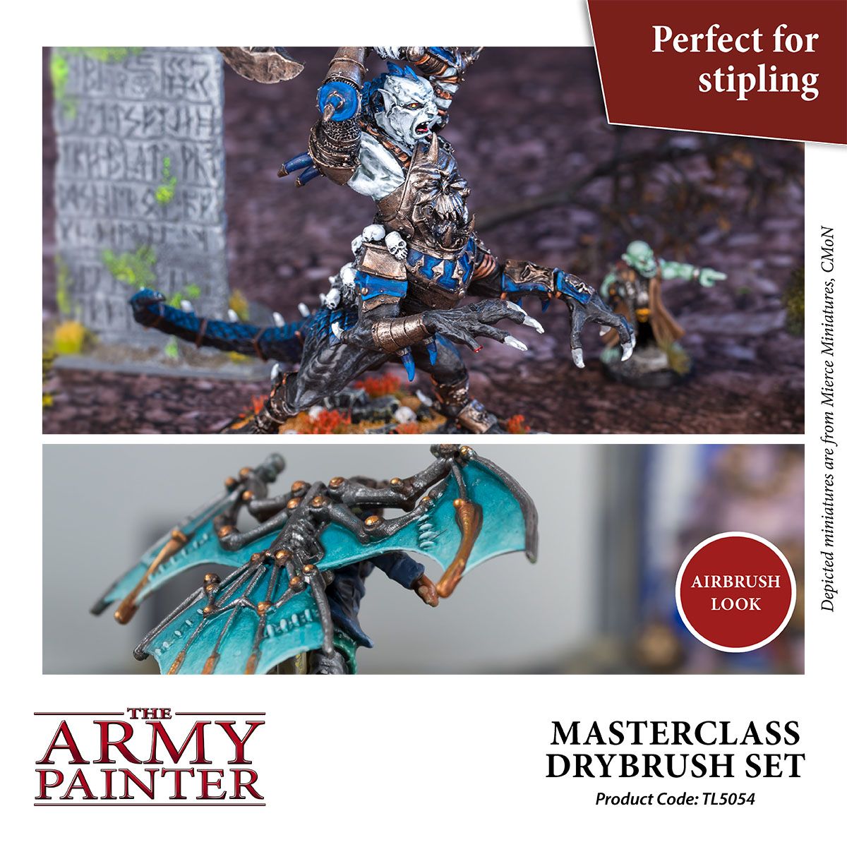 Army Painter Masterclass Drybrush Set - Loaded Dice