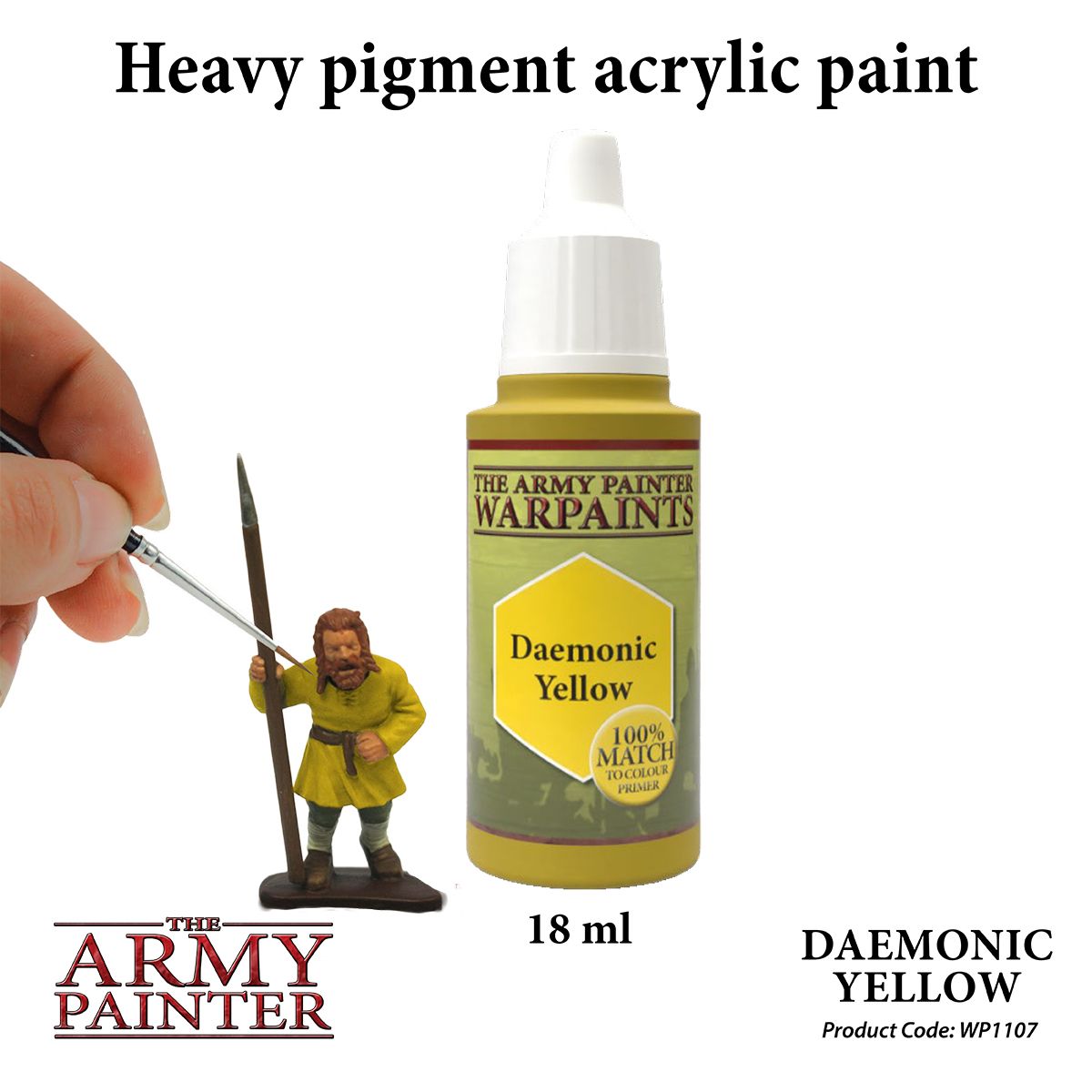Army Painter Daemonic Yellow (18ml) - Loaded Dice